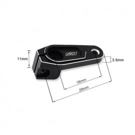 SRT TR-X6S 25T ALUMINUM SERVO HORN OFFSET 11mm L-18mm 