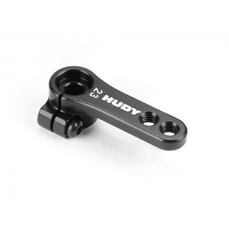 HUDY - Alu Clamp Servo Horn - KO, Sanwa - Offset - 2-Hole - 23T