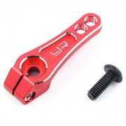 YEAH RACING Aluminum Servo Arm Horn for Futaba Savox Power HD Blue Bird 25T (Red)