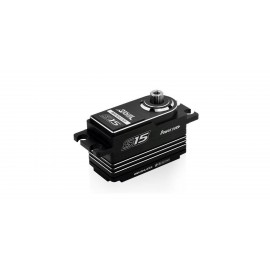 HD POWER S15 Low Pro,HV,MG, brushless, alu case, SSR (15 KG/0.06 SEC) 