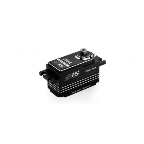 HD POWER S15 Low Pro,HV,MG, brushless, alu case, SSR (15 KG/0.06 SEC)