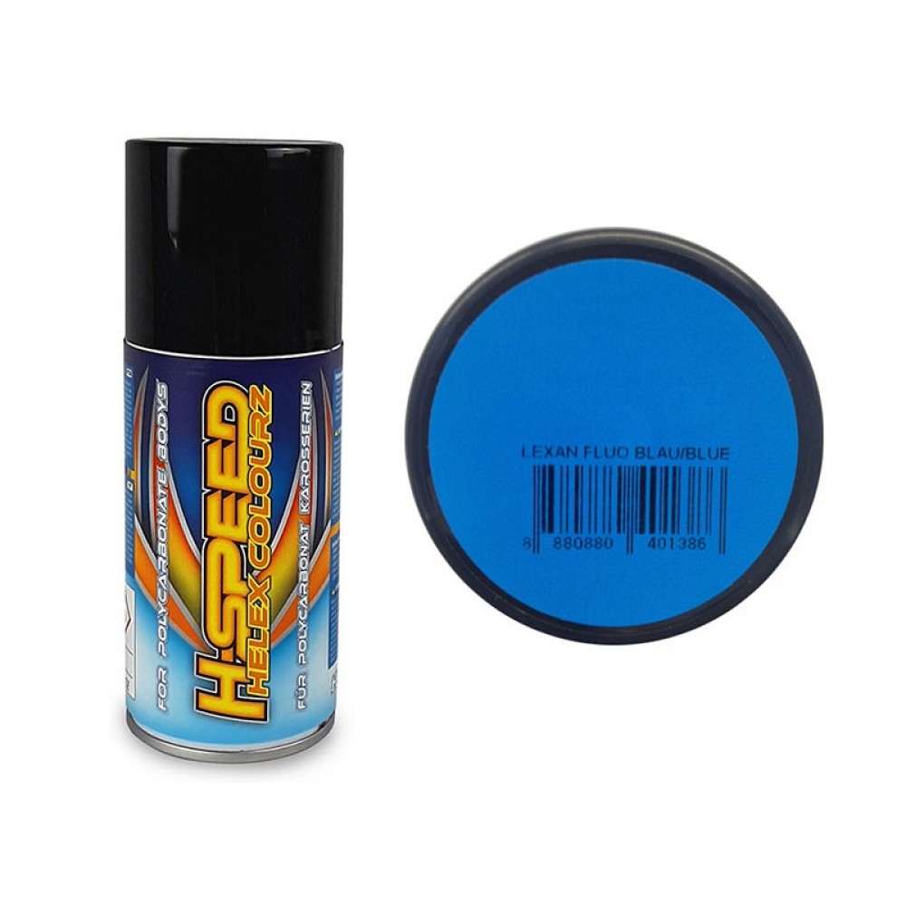 H-SPEED Lexan Spray Fluo blue 150ml 
