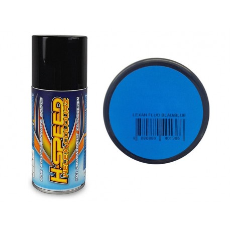 H-SPEED Lexan Spray Fluo blue 150ml 
