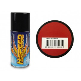 H-SPEED Lexan spray red 150ml  
