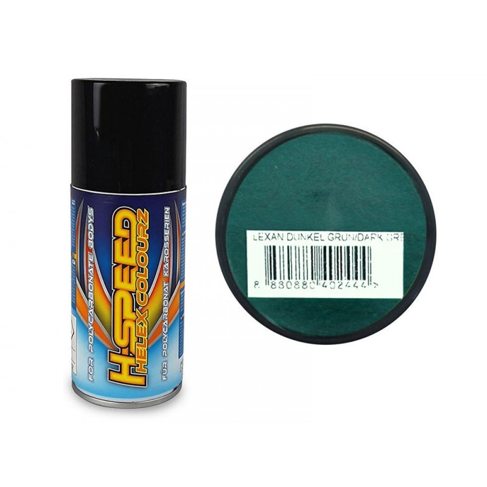 H-SPEED Lexan Spray dark green 150ml 