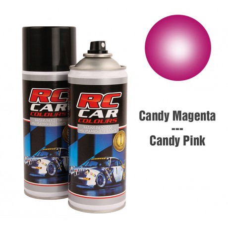 RC CAR COLOURS Lexan Spray Candy Magenta 150ml