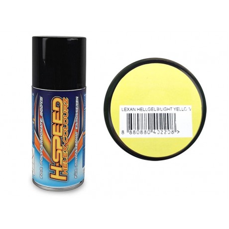 H-SPEED Lexan Spray light yellow 150ml 