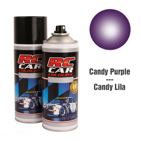 RC CAR COLOURS Lexan Spray Candy Ice Purple 150ml