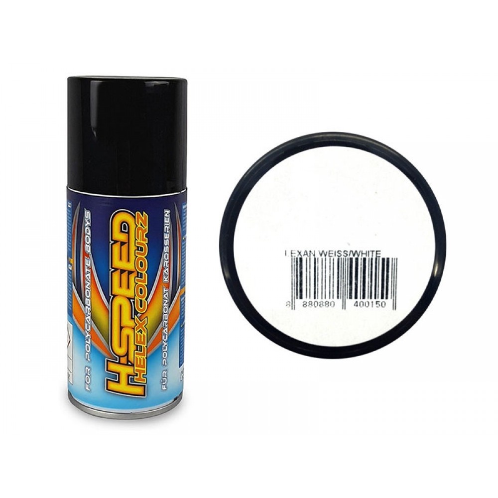 H-SPEED Lexan Spray white 150ml 
