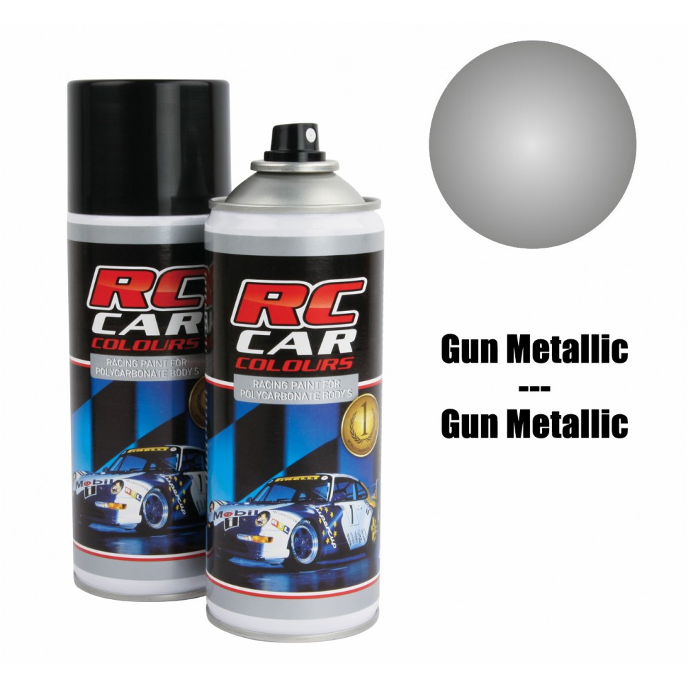 RC CAR COLOURS GUN METAL