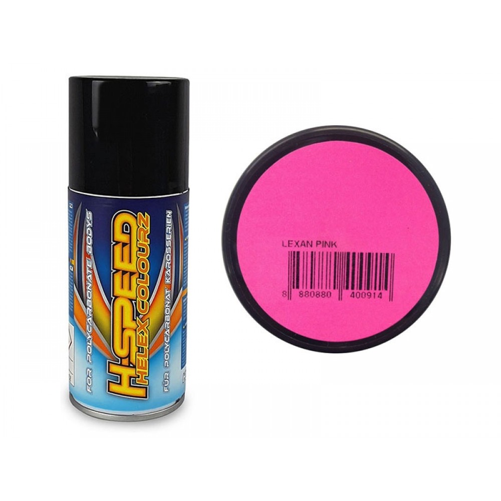 H-SPEED Lexan Spray Fluo pink 150ml 
