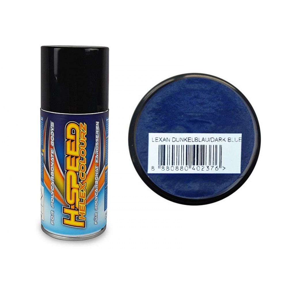 H-SPEED Lexan Spray dark blue 150ml 
