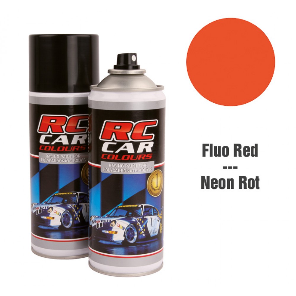 RC CAR COLOURS  RCC FLUO RED RCC 1005