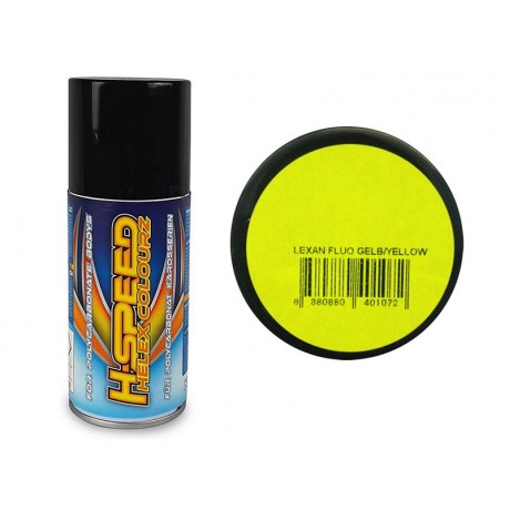 H-SPEED Lexan Spray Fluo yellow 150ml 