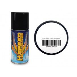 H-SPEED Lexan Spray metallic white 150ml  