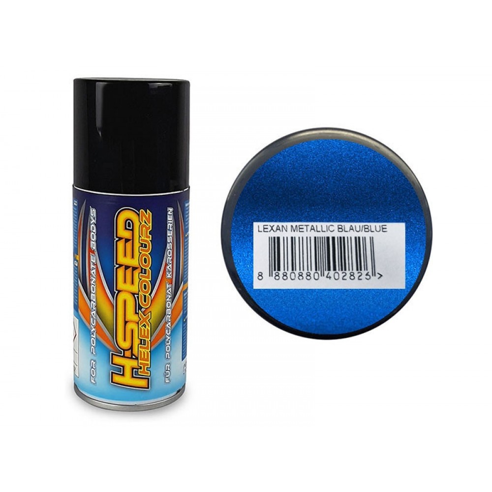 H-SPEED Lexan Spray metallic blue 150ml 