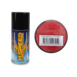 H-SPEED Lexan Spray metallic red 150ml  