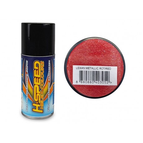 H-SPEED Lexan Spray metallic red 150ml 