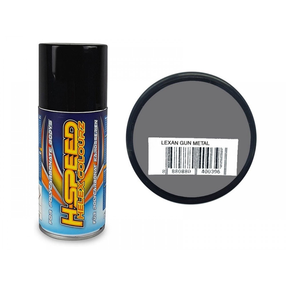 H-SPEED Lexan Spray Gun metal 150ml 