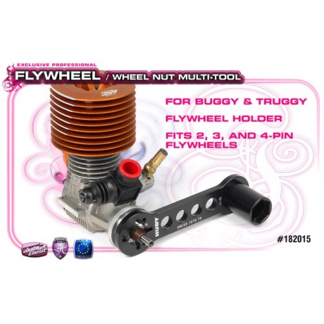 HUDY 1/8 Off-Road Flywheel/Wheel Nut Multi-Tool