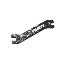 HUDY Turnbuckle Wrench 3 & 4mm - V2 