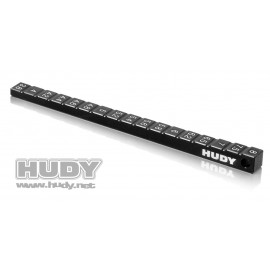 HUDY Ride Height Gauge Stepped For 1/10 & 1/12 Pan Cars 