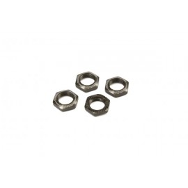 KYOSHO IFW472GM Inferno Serrated Wheel Nuts 1:8 Gun Metal (4pcs)