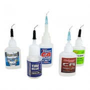 1UP RACING HD Curved Steel Glue Tips - Thin Glue (10pcs)