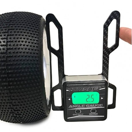RC Maker Digital Camber & Toe Gauge for 1/8th Off road