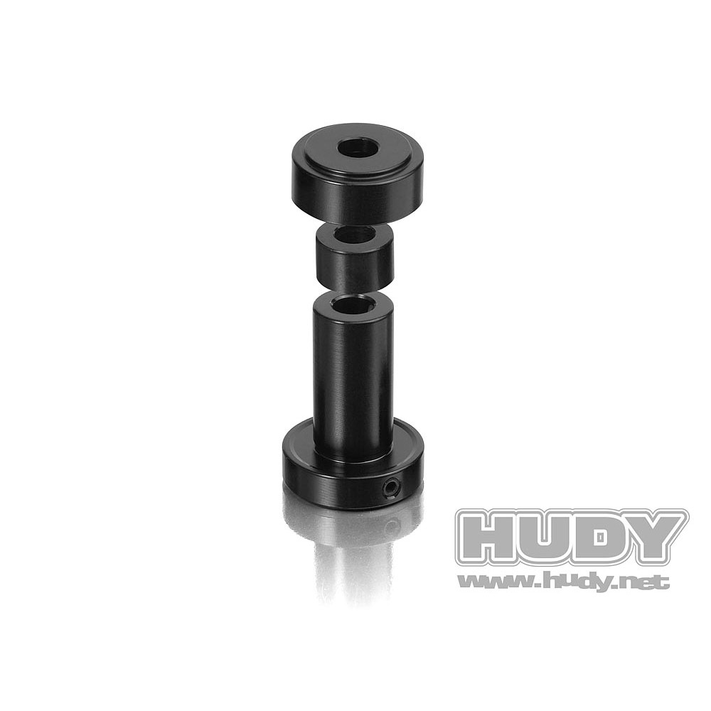 HUDY Bearing Presser Adapter for .21 Engine - Set