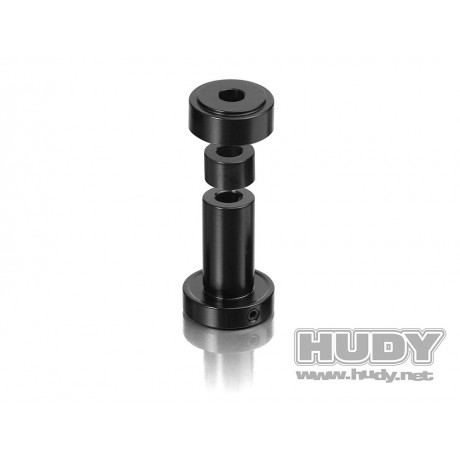 HUDY Bearing Presser Adapter for .21 Engine - Set