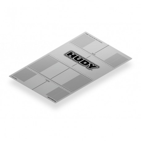 HUDY PLASTIC SET-UP BOARD DECAL 331x545mm - 1/8 ON-ROAD