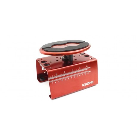 KYOSHO Maintenance Stand - High Type (Red)