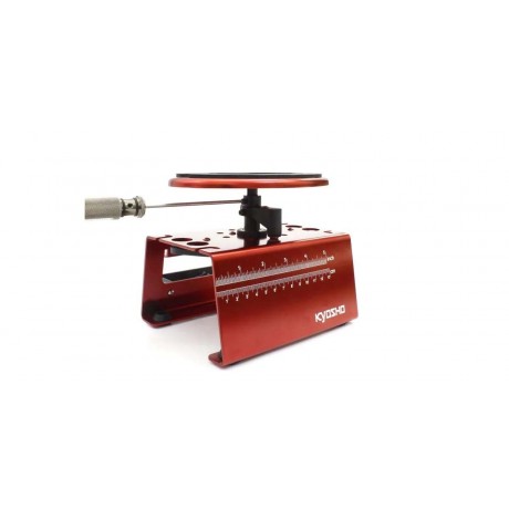 KYOSHO Maintenance Stand - High Type (Red)