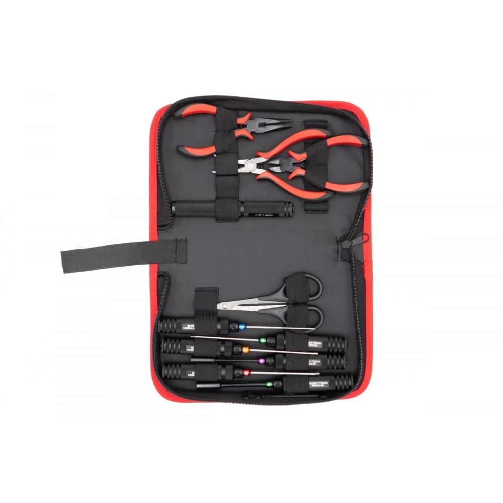 HOBBYTECH Tool Set Including Bag (12pcs)