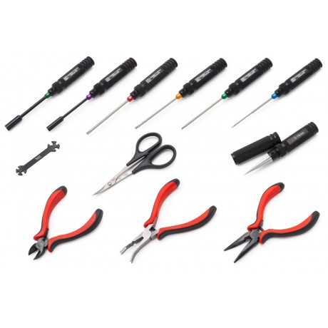 HOBBYTECH Tool Set Including Bag (12pcs)