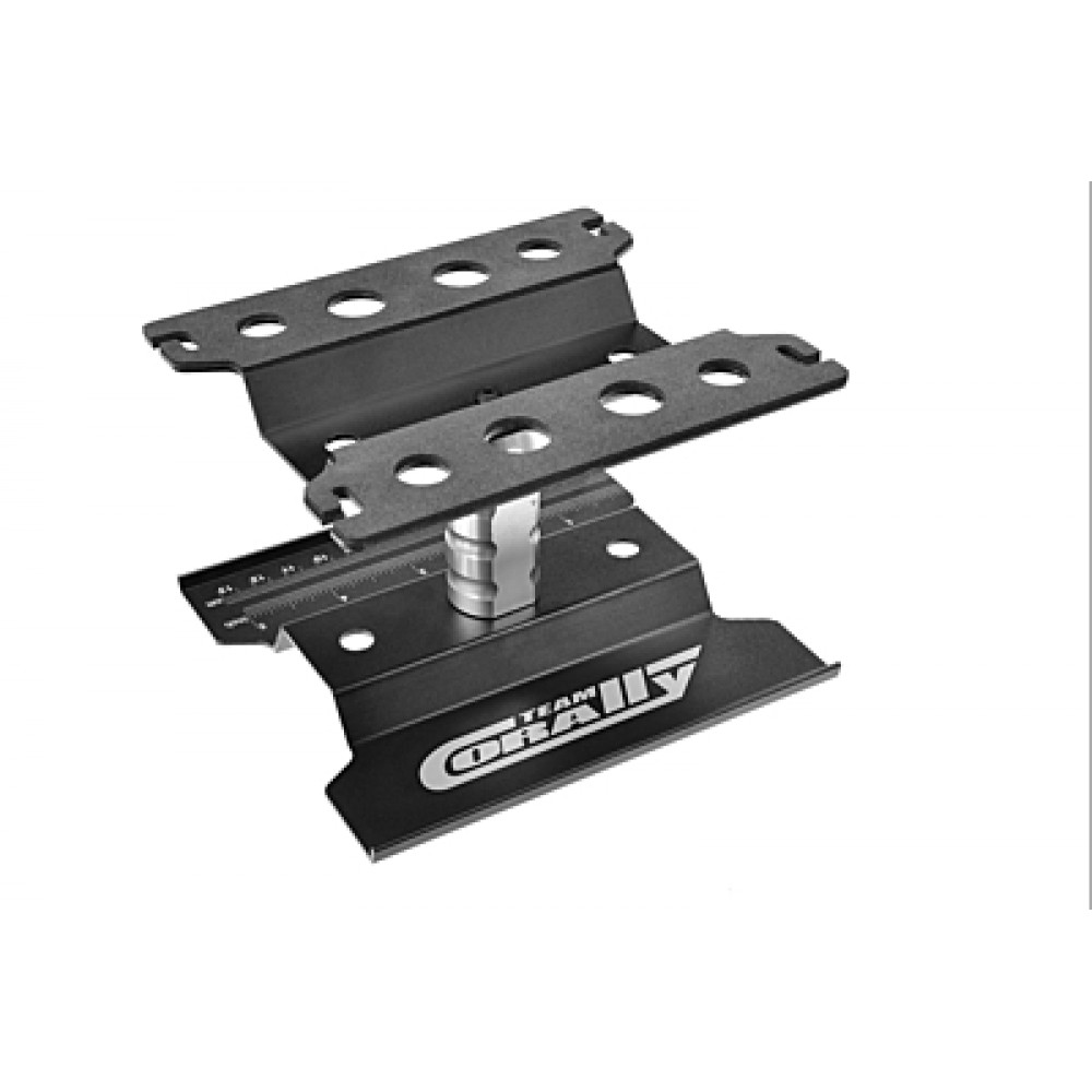 CORALLY Aluminium Car Stand Black 1/8 1/10 (1pcs)