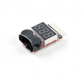 CORE 1-8S Lipo/Li-ion Battery Voltage Tester with Buzzer ALARM 