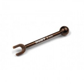 HUDY Spring Steel Turnbuckle Wrench 3 mm 