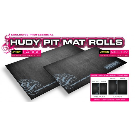 HUDY Pit Mat Roll Medium Size 950x600mm with Printing