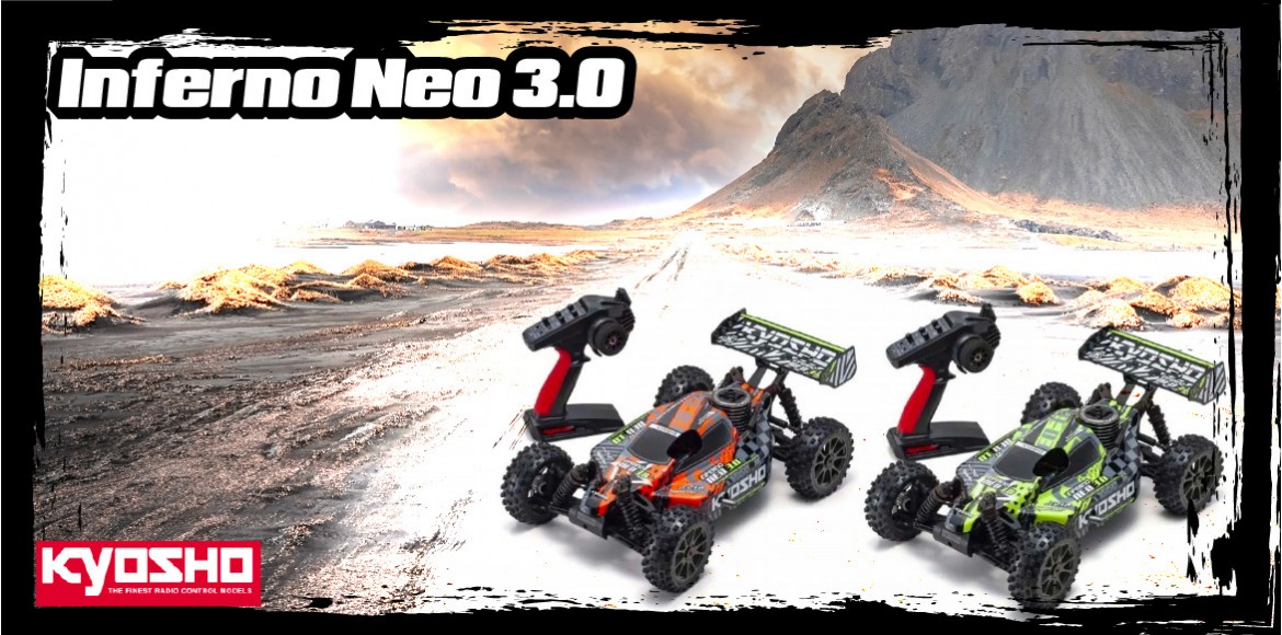 KYOSHO Inferno Neo 3.0 1:8 RC Nitro Readyset