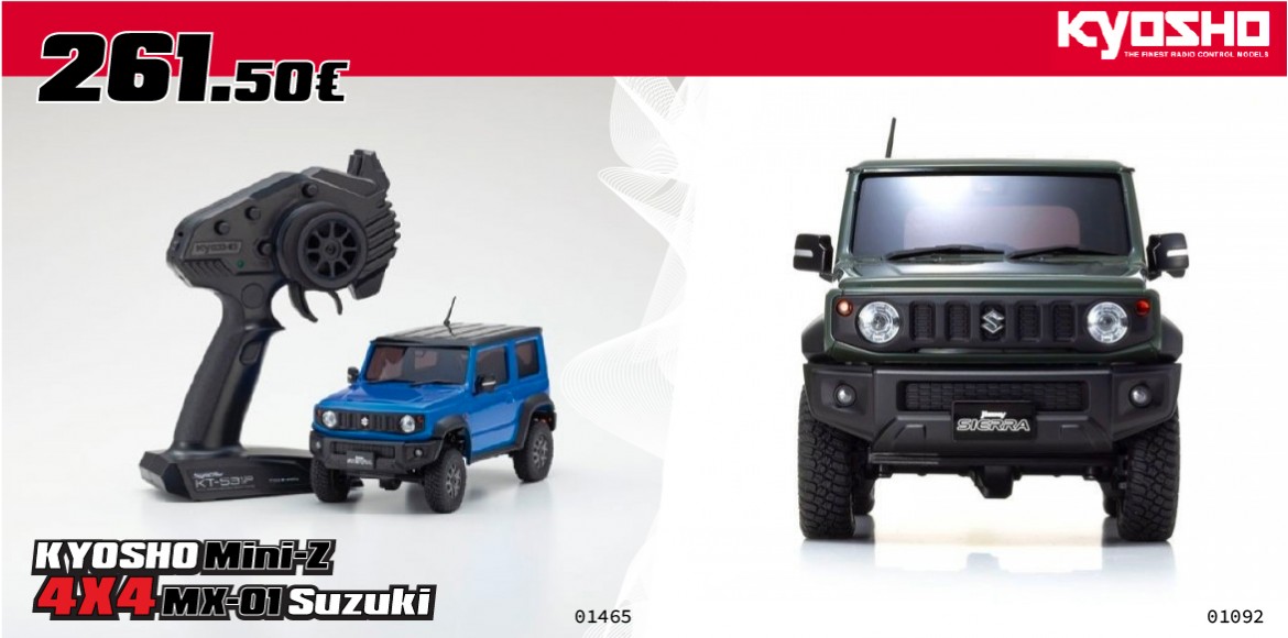 KYOSHO Mini-Z 4X4 MX-01 Suzuki Jimny Sierra Jungle Green (KT531P) 